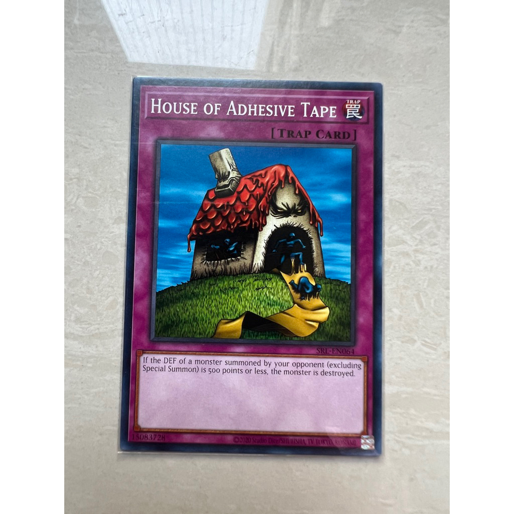 Thẻ bài House of adhesive tape