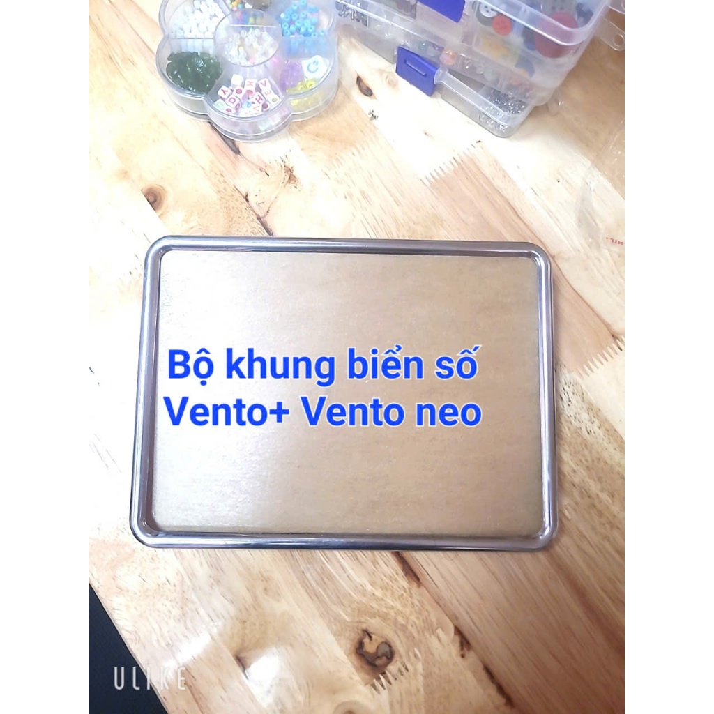 { Mua 1 tặng 1}Bộ Khung Biển số INOX xe VENTO, MOTIO, VERO, KALARA, EVO 200+lite, Evo Grand, FELIZS tặng kèm móc treo xe