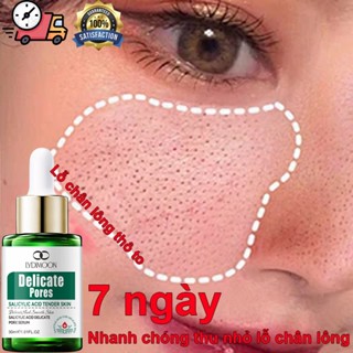  Serum se khít lỗ chân lông se khít lỗ chân lông mụn đầu đen vết mụn dưỡng ẩm30ml Giàu tinh chất Acid Salicy 