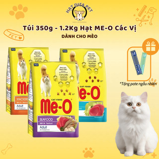 Túi hạt thức ăn cho mèo ME-O 350g/1.2Kg CHỌN VỊ, Hạt ME-O dinh dưỡng cho Mèo - Hạt dưa pet