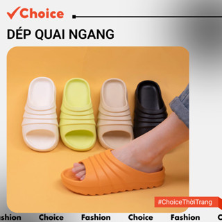 [Choice] Dép quai ngang MA1-23620-2.1 màu cam cho nam nữ EVA đế dày, êm chân