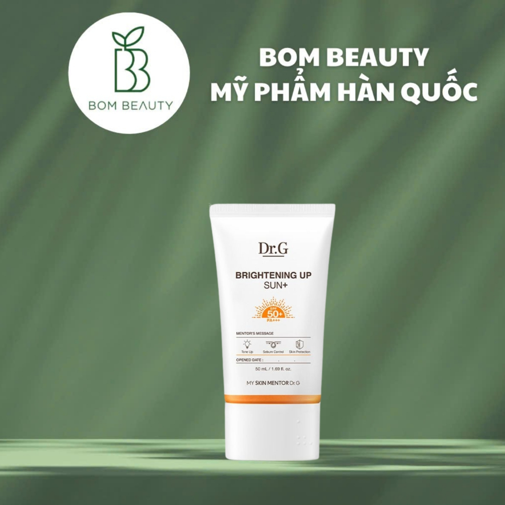 (hàng công ty) Kem Chống Nắng Làm Sáng Da Dr.G Brightening Up Sun+ (50ml) (#drg) (6/2028)