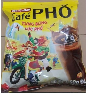 Cafe Phố sữa đá bịch (30 gói x 24g) (bao bì xuân)