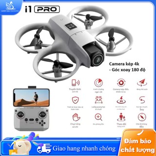  Flycam Drone i1 PRO được trang bị cảm biến chống va chạm cho người mới bắt đầu luyện tập và có camera HD rõ nét bộ bảo 