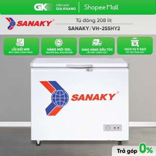 VH-255HY2 Tủ Đông SANAKY 255HY2 208 LÍT [Freeship HCM]