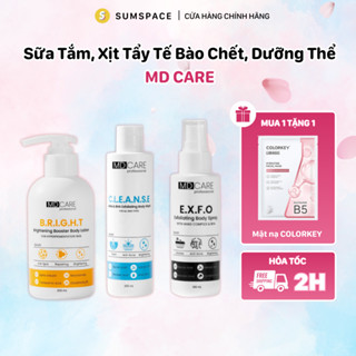 [SUM SPACE] [CÔNG TY] Sữa Tắm, Xịt Tẩy Tế Bào Chết, Dưỡng Thể MD CARE Dành Cho Da Mụn, Da Không Láng Mịn & Sáng Màu