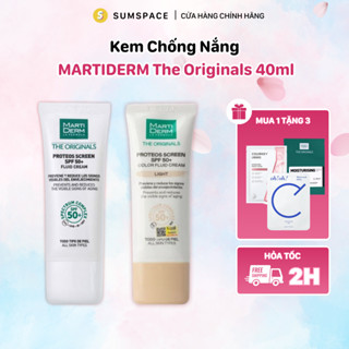 [SUM SPACE] [TEM CTY] Kem Chống Nắng MartiDerm The Originals Proteos Screen SPF50+ Fluid Cream - 40ml