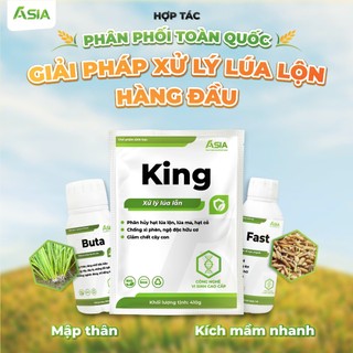KING Xử lý lúa lộn, lúa ma, lúa 2 tầng (SP0087) Chế phẩm sinh học ASIA 410g