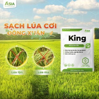 KING Xử lý lúa lộn, lúa ma, lúa 2 tầng (SP0087) Chế phẩm sinh học ASIA 410g