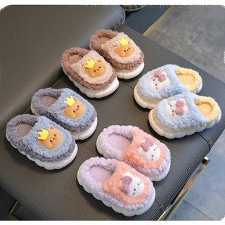  Dép Bông Đi Trong Nhà Dép Lông Cho Bé Trai Bé Gái Chất Lông Xù siêu ấm siêu yêu Cho Mùa Đông DP215 