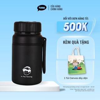Bình giữ nhiệt Fashion Cup 1000ml, bình uống nước kiểu dáng Hàn Quốc có khay lọc trà và quai xách – TUHUHOUSE