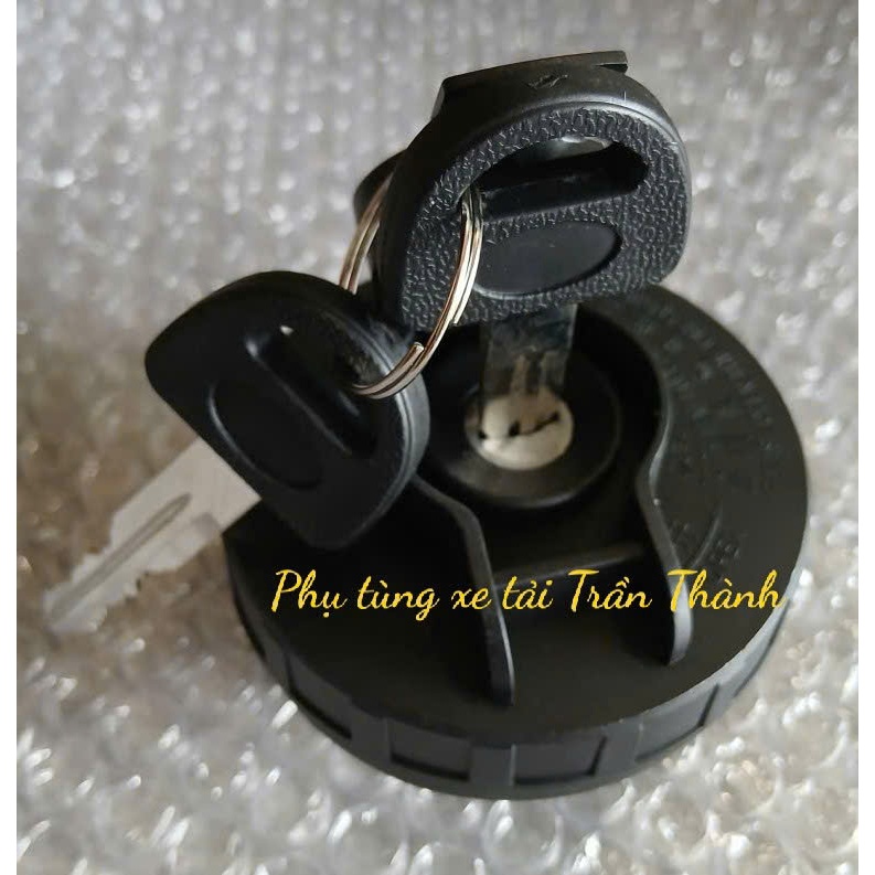 Nắp bình xăng ren liền chìa SYM T880, SYM 880kg hàng tốt