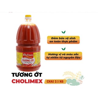  Tương Ớt Cholimex 2.1kg – Chính Hãng Hương Vị Chua Ngọt Tự Nhiên Tiện Lợi Cho Nhà Hàng & Gia Đình 
