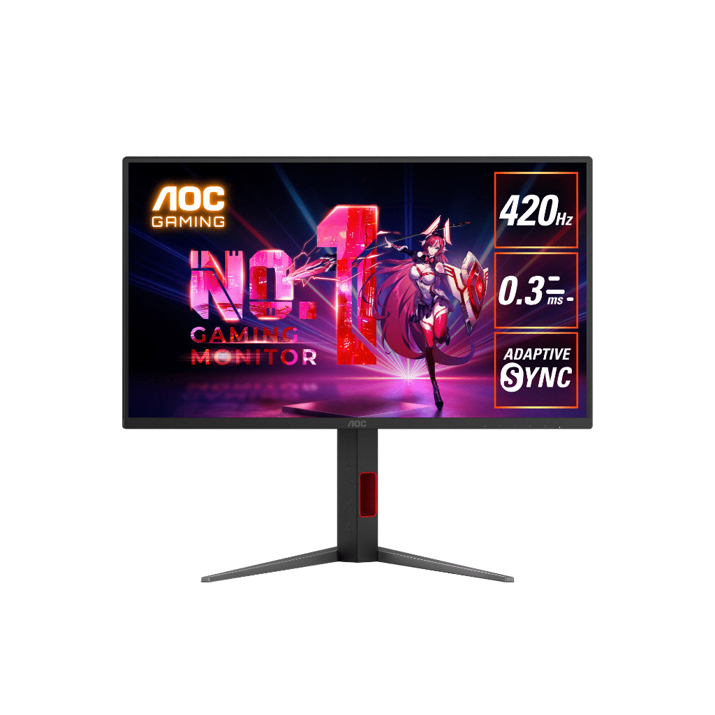 Màn Hình Gaming AOC 25G4K (24.5" - 420Hz - 0.3ms - FHD - IPS)