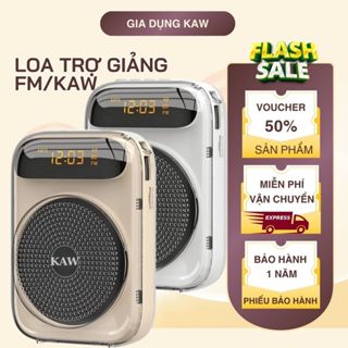 Loa trợ giảng,máy trợ giảng cho giáo viên Cao Cấp không dây FM KAW, Nhỏ gọn, Tiện Lợi,Công xuất lớn.