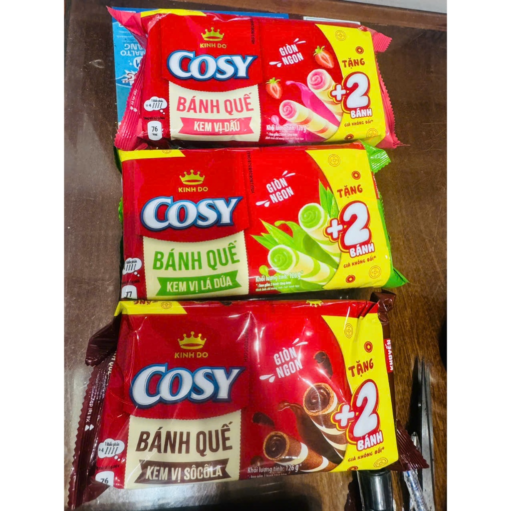 Bánh quế Cosy gói 126g
