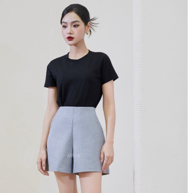 Áo thun trơn dáng ôm vừa ARÉNE | BigBuy360 - bigbuy360.vn