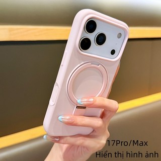 Ốp Điện Thoại Chống Sốc Có Giá Đỡ Từ Tính Cho iphone 17 Air 16 15 14 13 12 11 Pro max