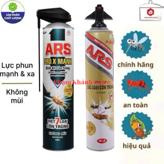  BÌNH XỊT CÔN TRÙNG ARS KHÔNG MÙI DIỆT NHIỀU LOẠI CÔN TRÙNG HIỆU QUẢ 
