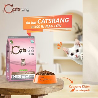 [HÀNG CHUẨN] [400g -1,5kg - 2kg] Thức ăn cho mèo nhỏ Catsrang Kitten