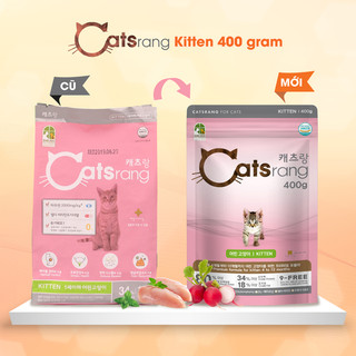 [HÀNG CHUẨN] [400g -1,5kg - 2kg] Thức ăn cho mèo nhỏ Catsrang Kitten