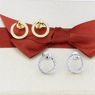 Bông Tai Nữ Đơn Giản Hình Móng Ngựa Chất Liệu Titan Không Đen Không Ngứa Bilyshop TT 2567