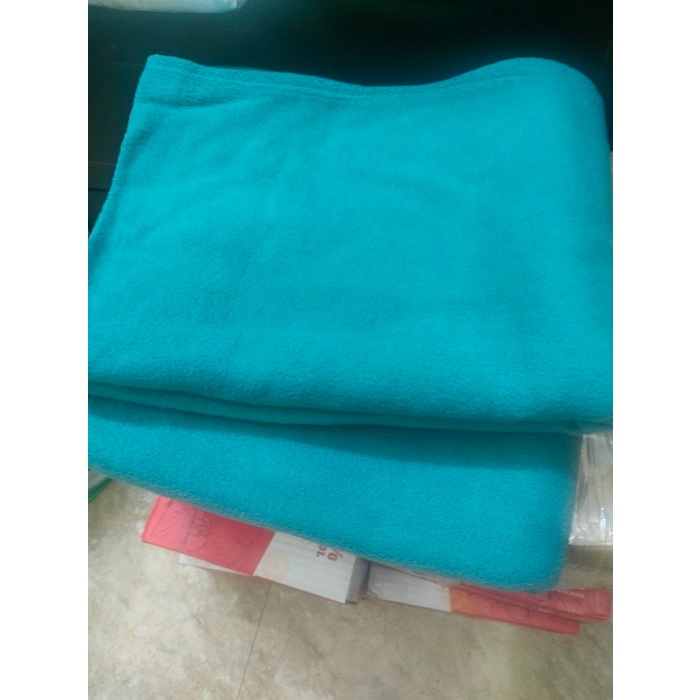 Chăn nỉ xanh văn phòng VN 1mx1m6- mới 100%
