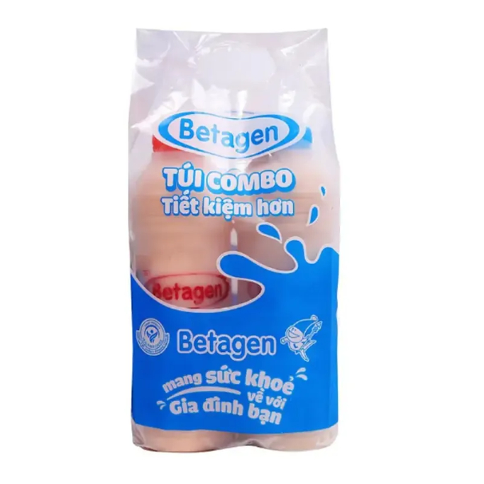 Sữa chua Betagen cam thiên nhiên, lốc 2 chai, 700ml
