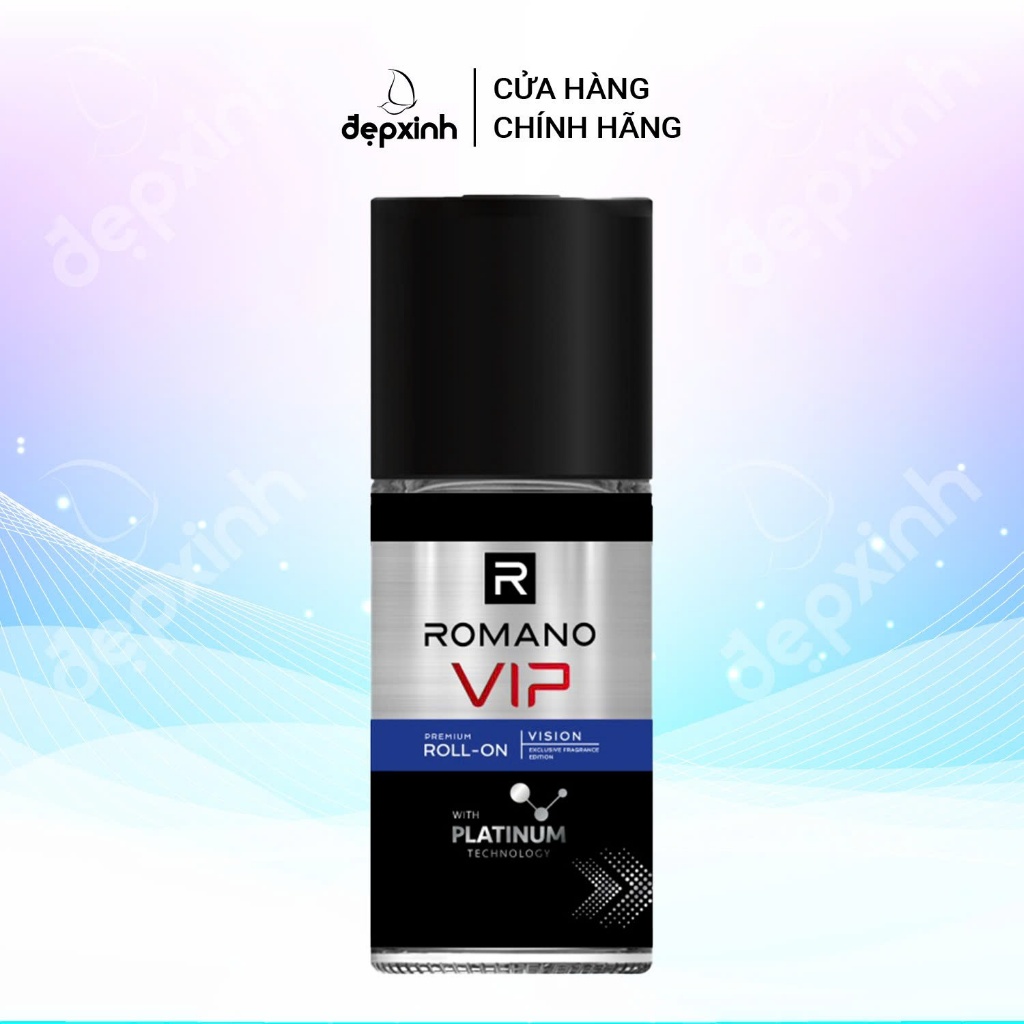 Lăn khử mùi Romano Vip - Vision 50ml