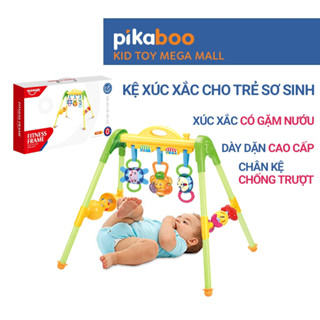 Kệ xúc xắc chữ A cao cấp Pikaboo, giúp bé phát triển đa giác quan, chất liệu nhựa an toàn cao cấp
