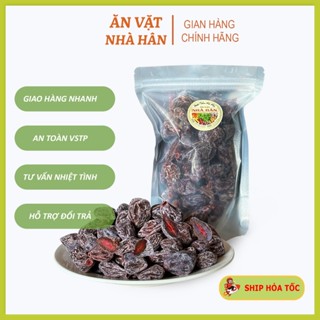  Ô Mai Mơ Sữa xí muội không hạt 500G   vị chua ngọt   Ăn vặt nhà Hân 