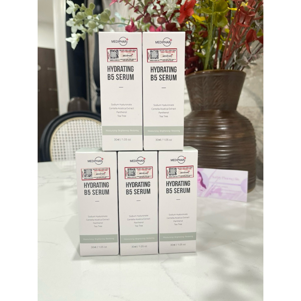 [Chính Hãng] Serum Dưỡng Ẩm Mediphar+ Hydrating B5 30ml – Phục Hồi, Làm Dịu, Cấp Nước Cho Da