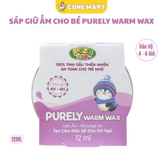  SÁP GIỮ ẤM POZO - PURELY WARM WAX – SÁP GIỮ ẤM MASSAGE THIÊN NHIÊN CHO BÉ  12ML  