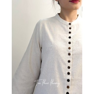 Pháp Phục đi chùa Lam Thiền vải linen- Tuệ Phúc Phương