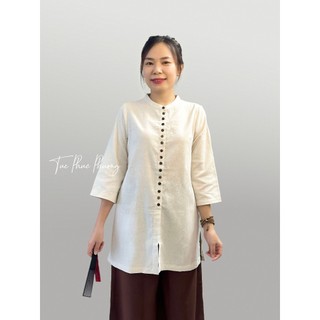 Pháp Phục đi chùa Lam Thiền vải linen- Tuệ Phúc Phương