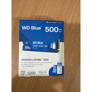 (FULL VAT) SSD Western Digital Blue SN5000 500GB PCIe Gen4 x4 NVMe M.2 WDS500G3B0E