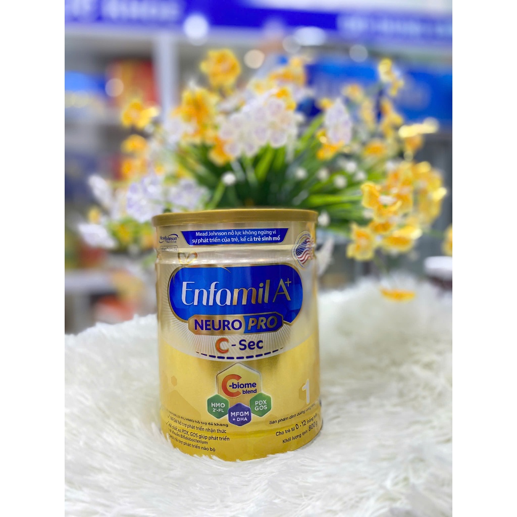 SỮA BỘT ENFAMIL A+ NEUROPRO C-SEC 1 800G