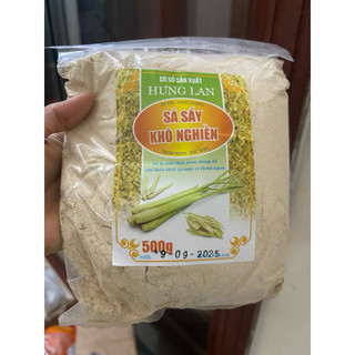Bột sả nguyên chất sấy khô nghiền 500g
