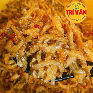 Cá Cơm Rim Tỏi Ớt Giòn Ngon Đậm Đà 500g Đặc Sản Châu Đốc Trí Vân