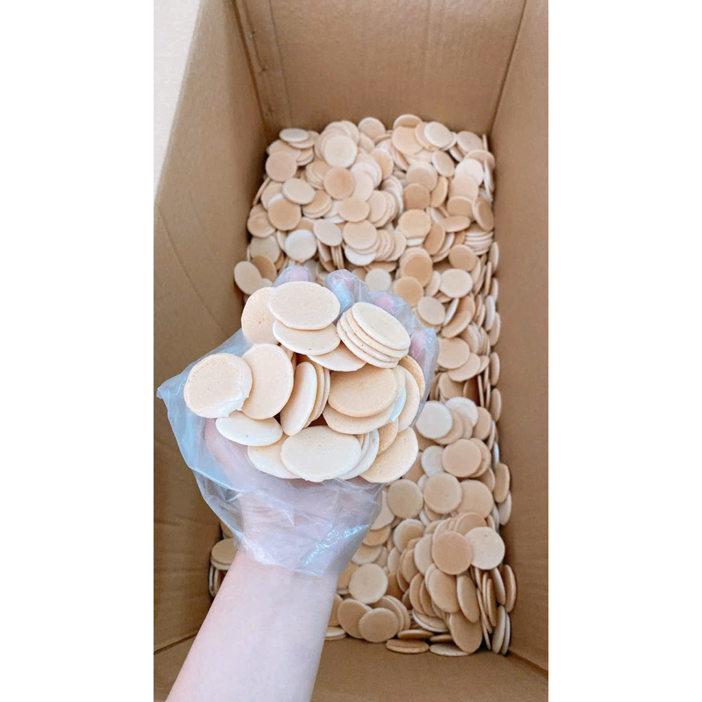 (Hủ 500g) BÁNH ĐỒNG XU TRẮNG