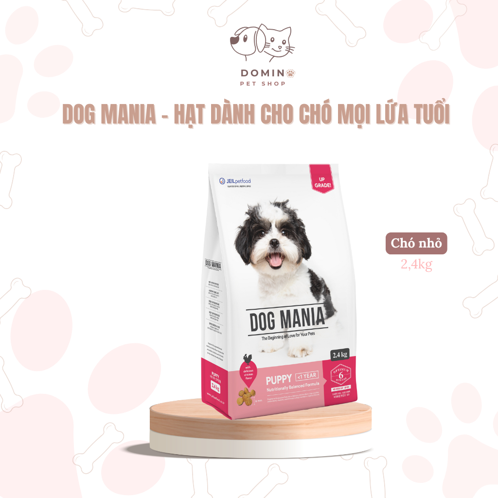 [SIEU SỐC] [1-2,4KG] THỨC ĂN HẠT DOG MANIA PUPPY CHO CHÓ NHỎ