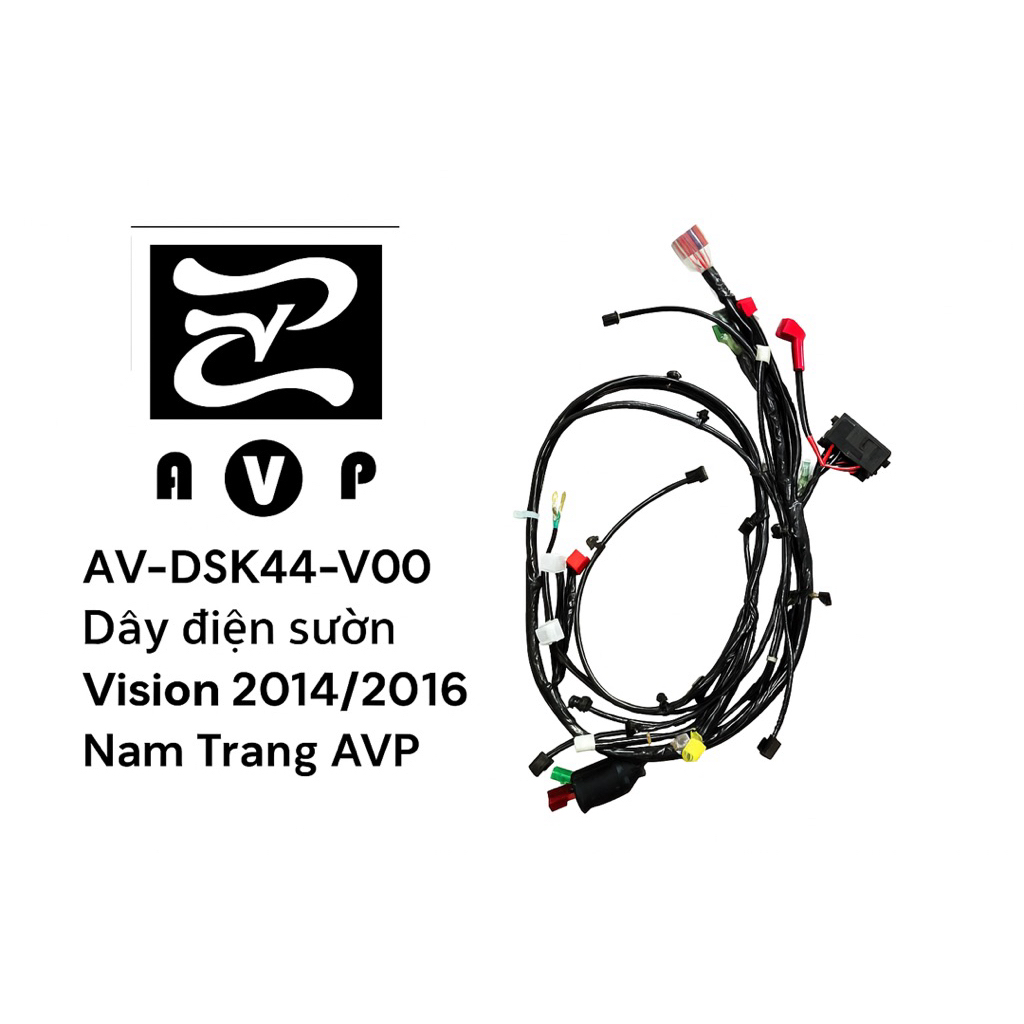 Bộ dây điện sườn Vision 2014/2016, Vision 2018 Khoá Cơ, Vision 2018 Khoá Smartkey