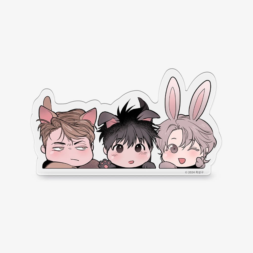 [Dagu Store] [SẴN] Legs That Won't Walk acrylic block kèm thẻ card