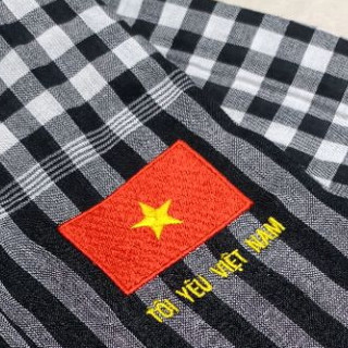 Khăn Rằn Nam Bộ Cotton Đủ Màu | Khăn Choàng Đi Phượt, Du Lịch, Thời Trang Truyền Thống.