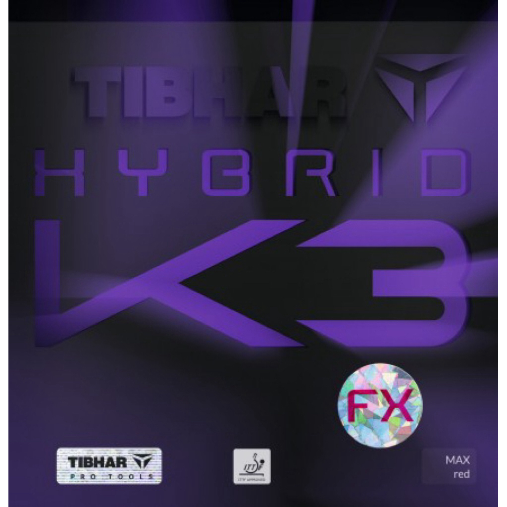 Mặt vợt Bóng Bàn Hybrid K3 FX max - hiệu Tibhar (Hàng chính hãng - Made in Germany)