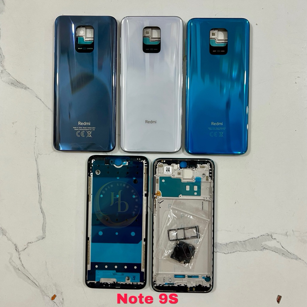 VỎ BỘ REDMI NOTE 9S HÀNG ZIN KÈM KHAY SIM-CỤM KÍNH CAMERA THEO VỎ. HÀNG KHÍT ĐẸP LÊN MÁY