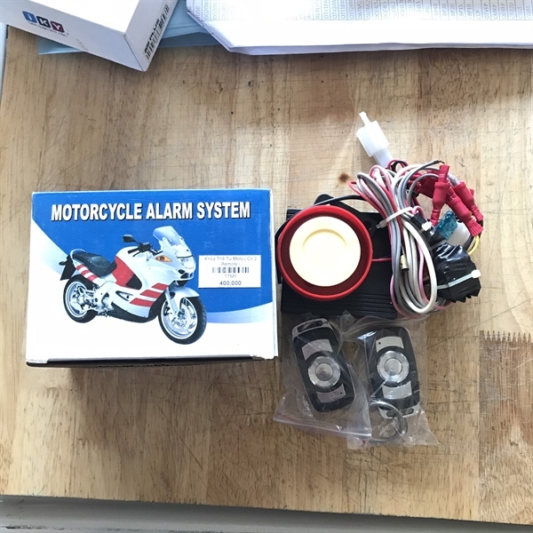 Khoá Chống Trộm Xe Máy Thẻ Từ iky bike,Khóa Thẻ Từ Yamaha ( Có 2 Remote Inox Im Lặng)