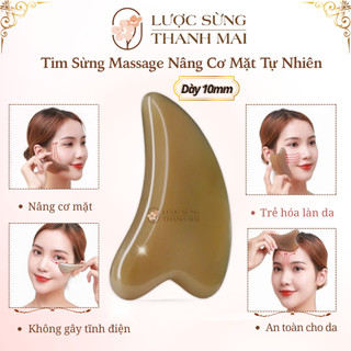  Dụng cụ sừng massage mặt loại dày giúp nâng cơ làm mịn da chống não hóa bí quyết nằm trong tay bạn 