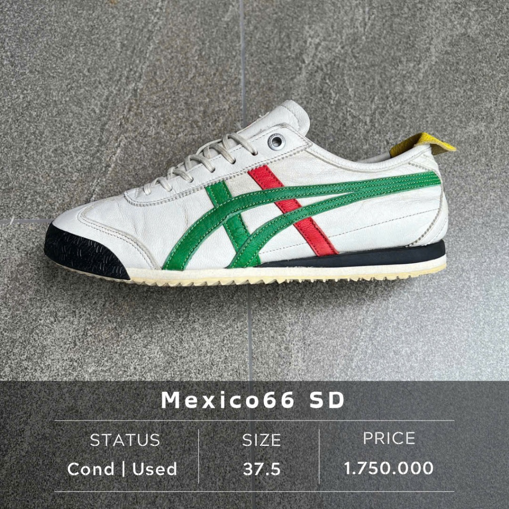 [2hand] Giày Onitsuka Tiger Mexico66 SD đèn giao thông