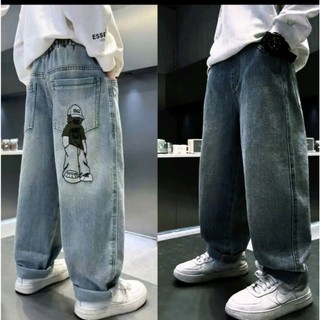  Quần Jeans cho bé size 15-65KG phom Becghi thêu Boy Năng Động Cho Bé Trai - Chất Liệu Jean Đứng Fom-- T-BOY 